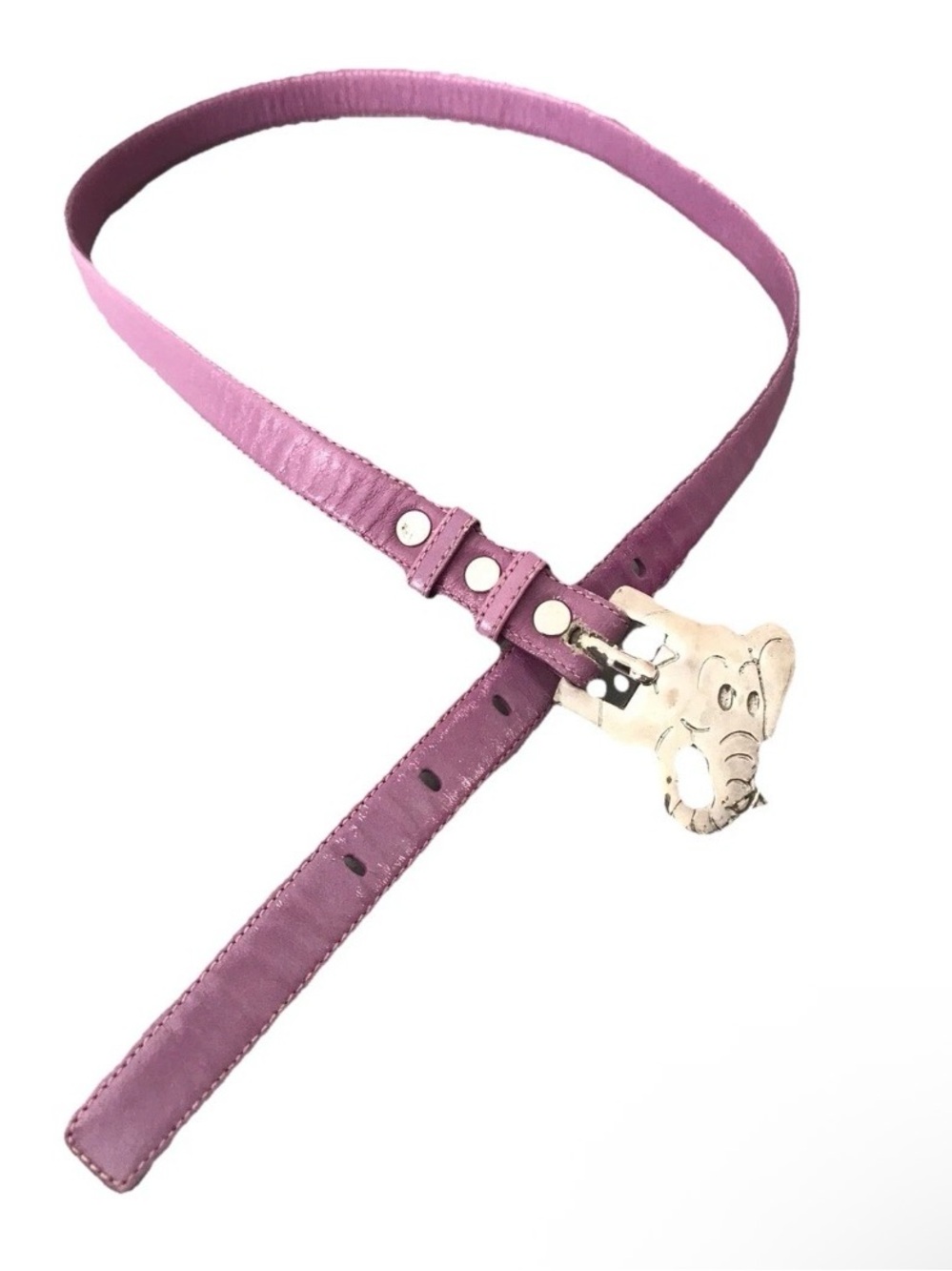 Ilana Goor Elephant Art To Wear Womens Belt Size Small
